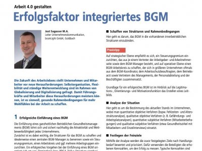 Arbeit 4.0 gestalten (Arbeit und Arbeitsrecht)